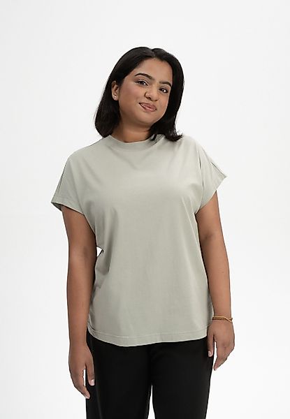 MELA Kurzarmshirt Damen T-Shirt MADHU Fein günstig online kaufen