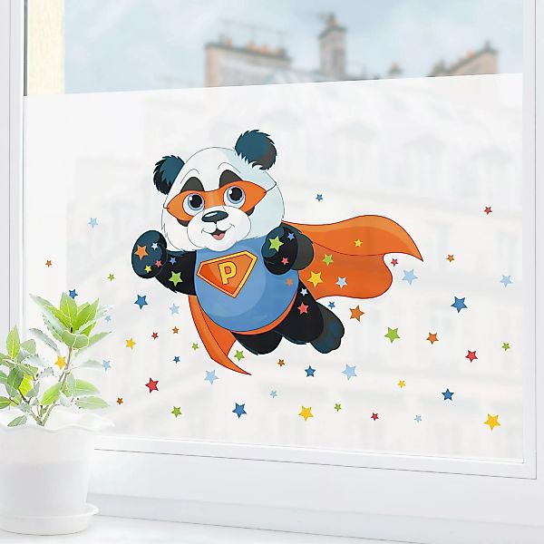 Fensterfolie Super Panda günstig online kaufen