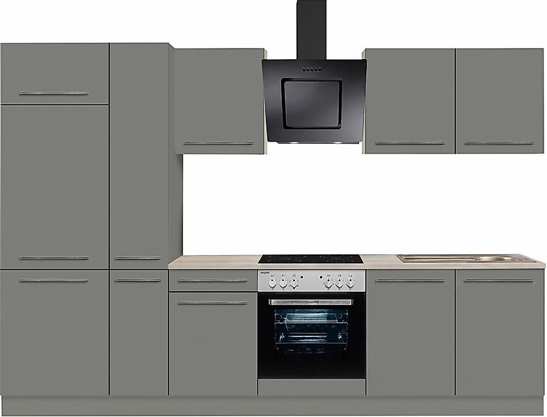 OPTIFIT Küchenzeile "Bern", Breite 300 cm, wahlweise mit E-Geräten, höhenve günstig online kaufen