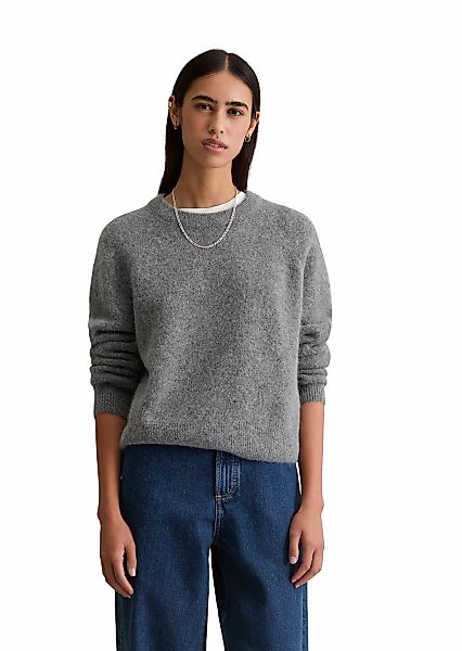 Marc OPolo DENIM Rundhalspullover "aus kuscheligem Alpakawolle-Mix" günstig online kaufen