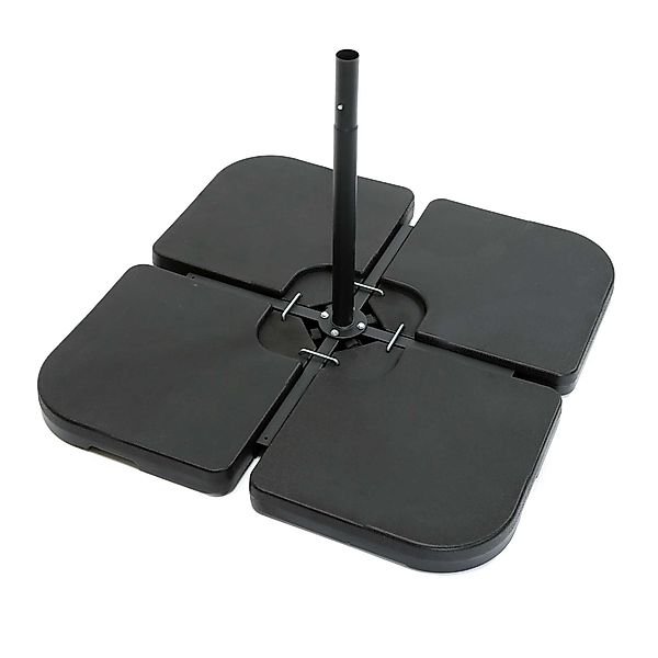 ToCi Sonnenschirm Sonnenschirmständer Gewichte Kunststoff befüllbar günstig online kaufen