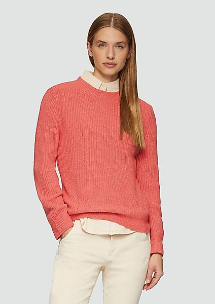 s.Oliver Strickpullover Casual (1-tlg) langarm, Rundhals-Ausschnitt, günstig online kaufen