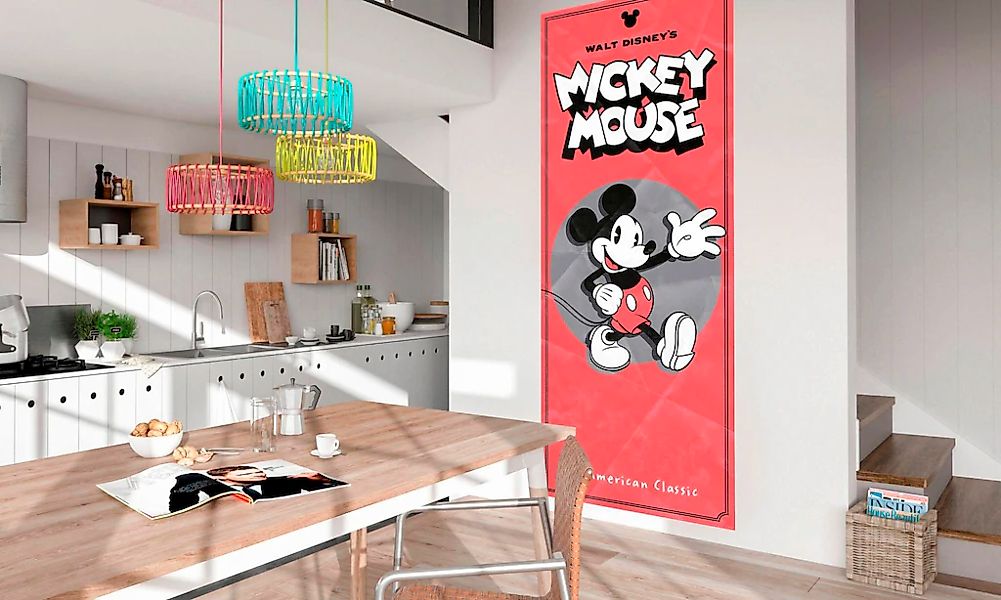 Komar Vliestapete »Digitaldruck Vlies - Mickey - American Classic - Größe 1 günstig online kaufen