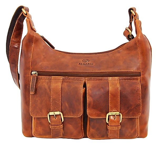 ALMADIH Umhängetasche Damen Leder Ledertasche LARA günstig online kaufen