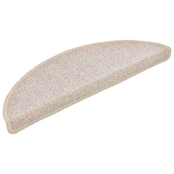 vidaXL Stufenmatten 30 Stk 56x17x3 cm Taupe Halbrund 3365739 günstig online kaufen