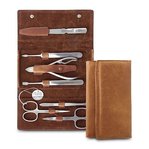 nippes Solingen Maniküre-Etui Maniküre Set Whiskey günstig online kaufen