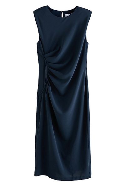 Next Midikleid Gerafftes, gerades Midikleid ohne Ärmel (1-tlg) günstig online kaufen
