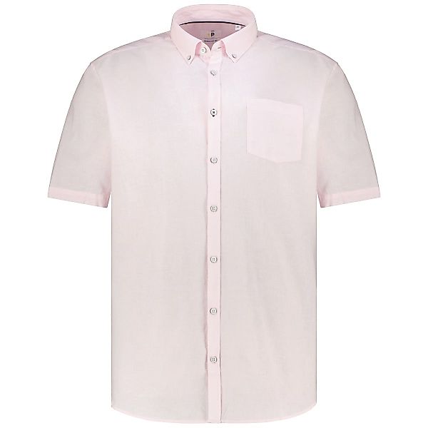 Pfundskerl Freizeithemd mit Leinen Farbe altrosa Größe: 7XL günstig online kaufen