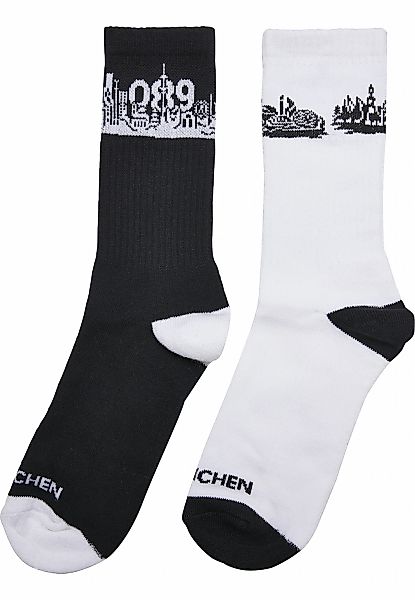 MisterTee Basicsocken "MisterTee Unisex Major City 089 Socks 2-Pack" 1 Paar günstig online kaufen