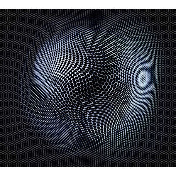 Bricoflor 3D Fototapete Grafisch Geometrische Tapete mit Hexagon Muster in günstig online kaufen