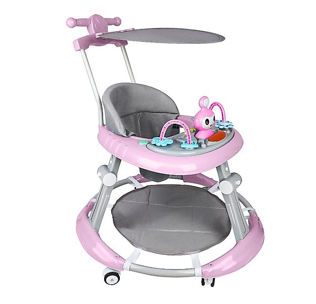 JEOBEST Lauflernhilfe Baby Lauflernwagen, Gehfrei mit Schieber und Musik, S günstig online kaufen