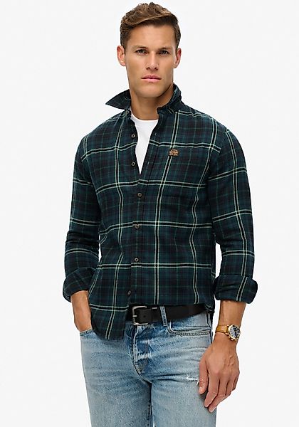 Superdry Langarmhemd Organic Cotton Lumberjack Check günstig online kaufen