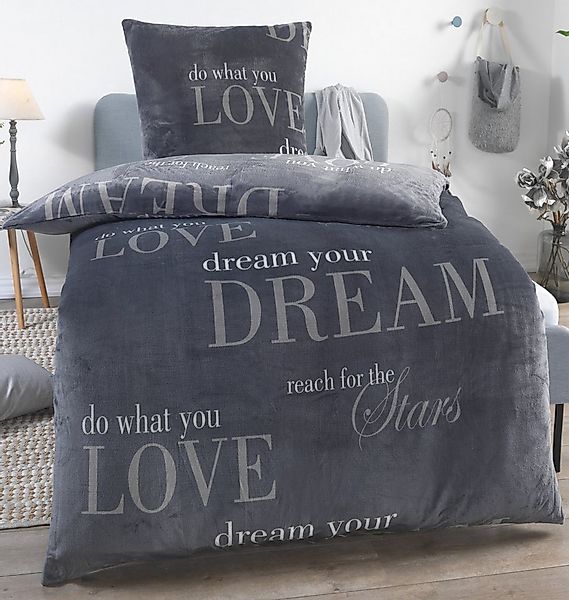 Malika Bettwäsche 200x200 + 2x 80x80 cm Cashmere Touch Bettwäsche, atmungsa günstig online kaufen