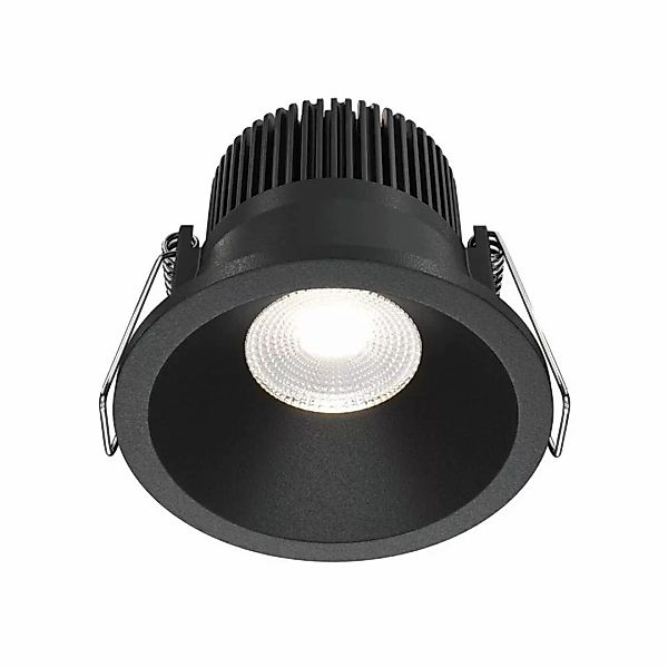 LED Deckeneinbaustrahler Zoom in Schwarz 6W 410lm IP65 4000K günstig online kaufen