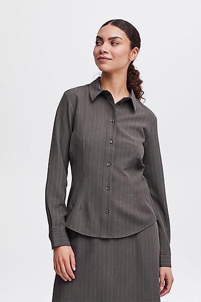 b.young Langarmbluse BYMMMIDDE SHORT SHIRT - günstig online kaufen