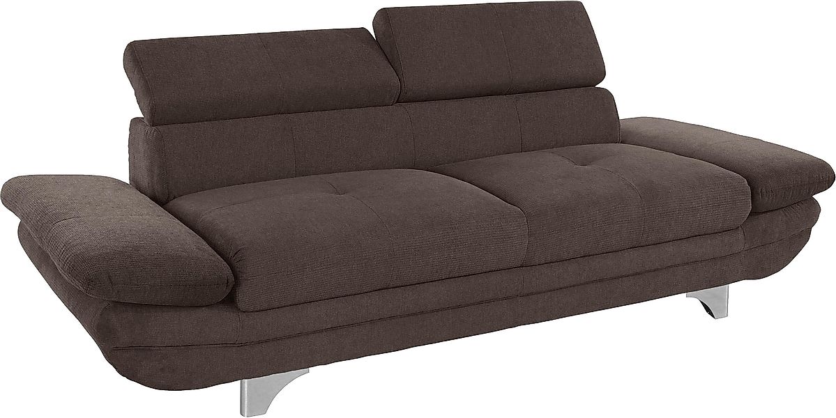 COTTA 3-Sitzer "Enterprise", Big-Sofa, mit Armteilverstellung & Kopfteilver günstig online kaufen