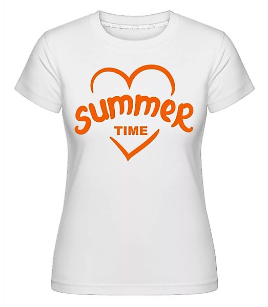 Summertime Heart · Shirtinator Frauen T-Shirt günstig online kaufen