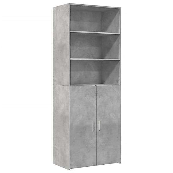 vidaXL Highboard Betongrau 70x42,5x185 cm Holzwerkstoff 3281374 günstig online kaufen
