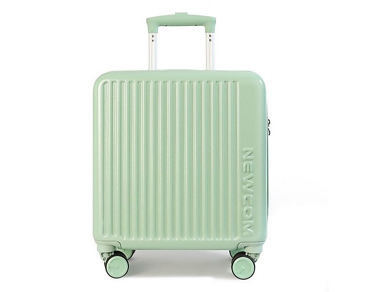 NEWCOM Hartschalen-Trolley 18-Zoll leichtes Handgepäck in Grün mit TSA-Schl günstig online kaufen