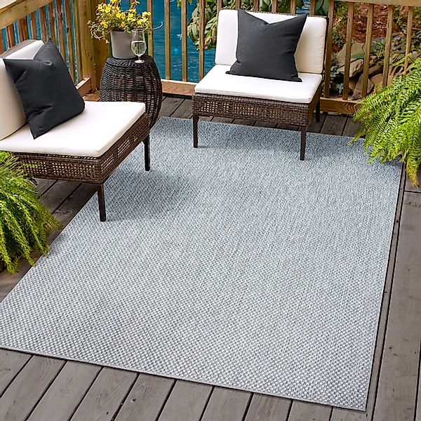 Sanat Teppich »Melissa 8000«, rechteckig, 10 mm Höhe, Kurzflor, In -und Out günstig online kaufen