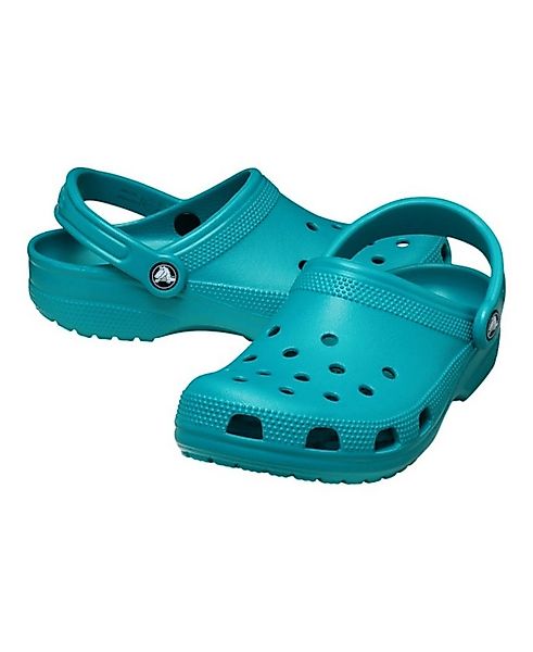 Crocs Sandale Classic Clog Turbo Teal türkisblau Badeschuh günstig online kaufen