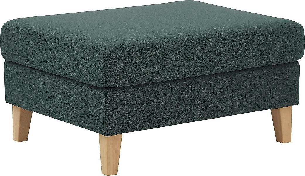 ATLANTIC home collection Hocker Mailo, Maße (BxTxH): 88x69x45 cm, mit Massi günstig online kaufen