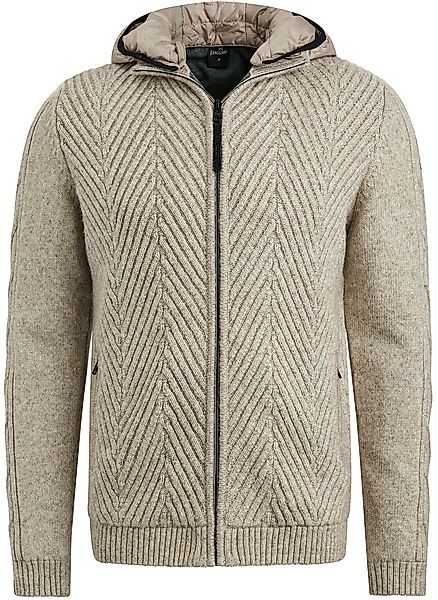 Vanguard Strickjacke Wool Beige - Größe M günstig online kaufen