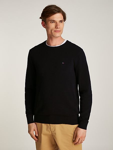 Tommy Hilfiger Rundhalspullover ESSENTIAL STRUCTURE CREW günstig online kaufen