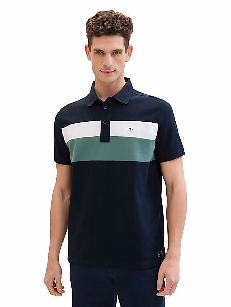 TOM TAILOR Poloshirt mit Logoprägung auf günstig online kaufen