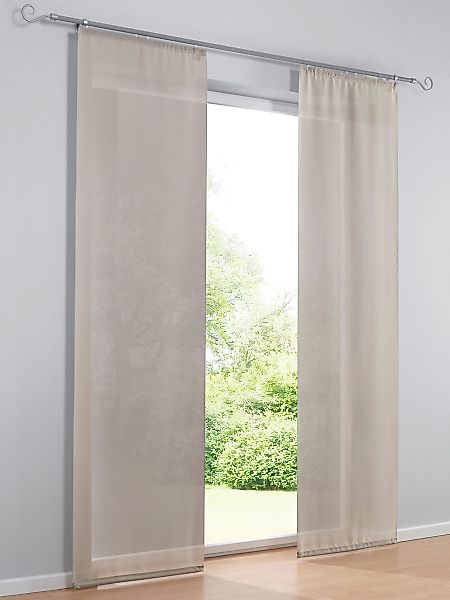 heine Gardine Schiebevorhang, Klettschiene (1 St), günstig online kaufen