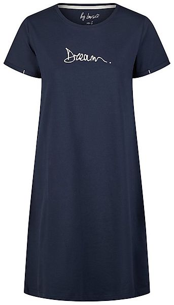 By Louise Nachthemd Damen Schlafshirt mit lurzem Arm (1-tlg) Baumwolle günstig online kaufen