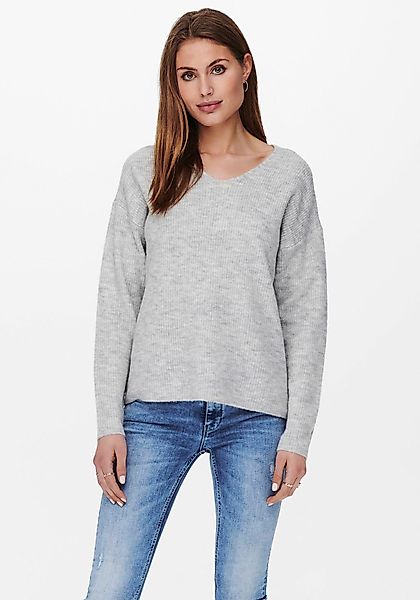 ONLY Strickpullover ONLCAMILLA V-NECK L/S PULLOVER günstig online kaufen