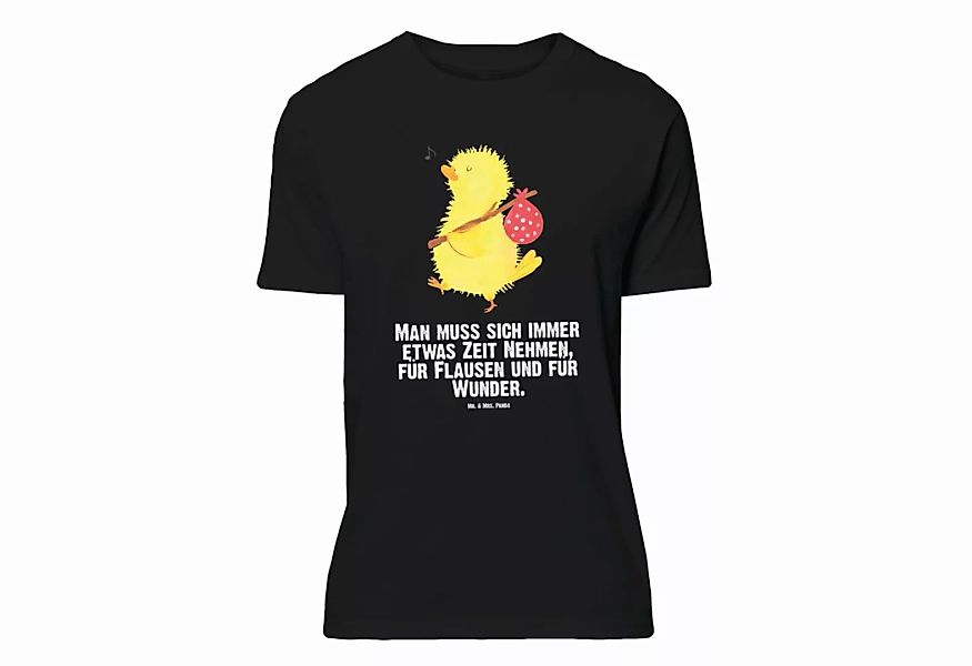 Mr. & Mrs. Panda T-Shirt Küken Wanderer - Schwarz - Geschenk, Frühlingsgefü günstig online kaufen