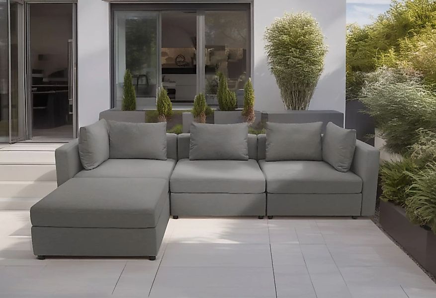 DOMO collection Ecksofa "Solskin, individuell erweiterbar/kombinierbar L-Fo günstig online kaufen