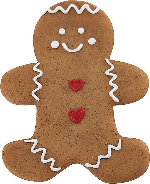 Figurendiscounter Weihnachtsfigur Dekofigur Pfefferkuchenbaby braun 14,5 x günstig online kaufen