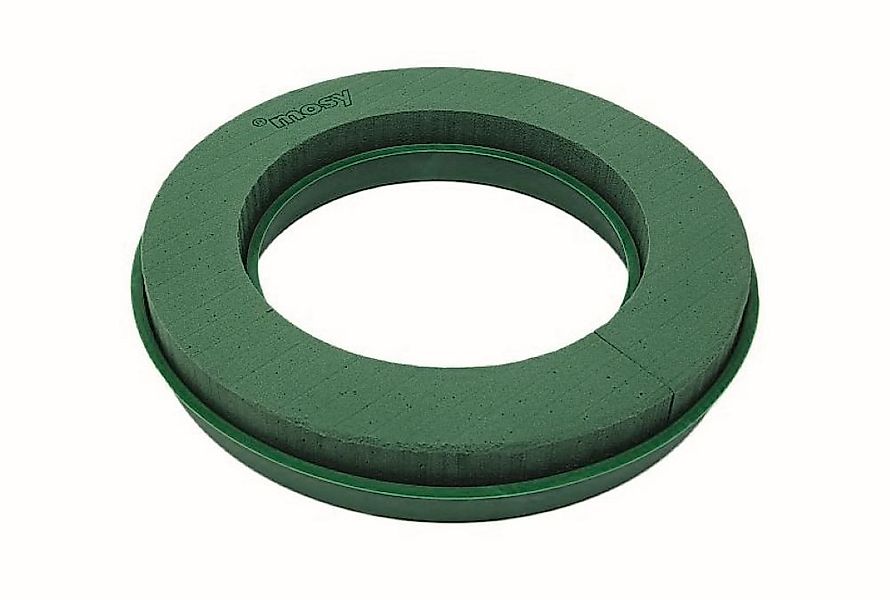 mosy Bastelfilz Steckschaum-Ring m. Wasserspeicher, 35 cm, Steckmasse, Stec günstig online kaufen