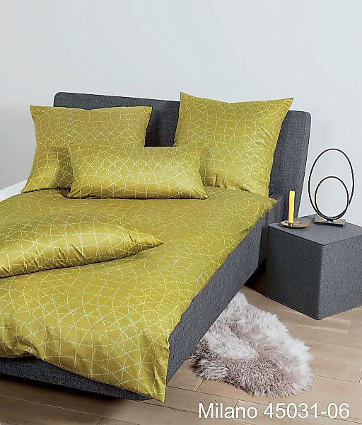 Janine Bettwäsche "MILANO 45031" 2 Stk. mit Reißverschluss günstig online kaufen