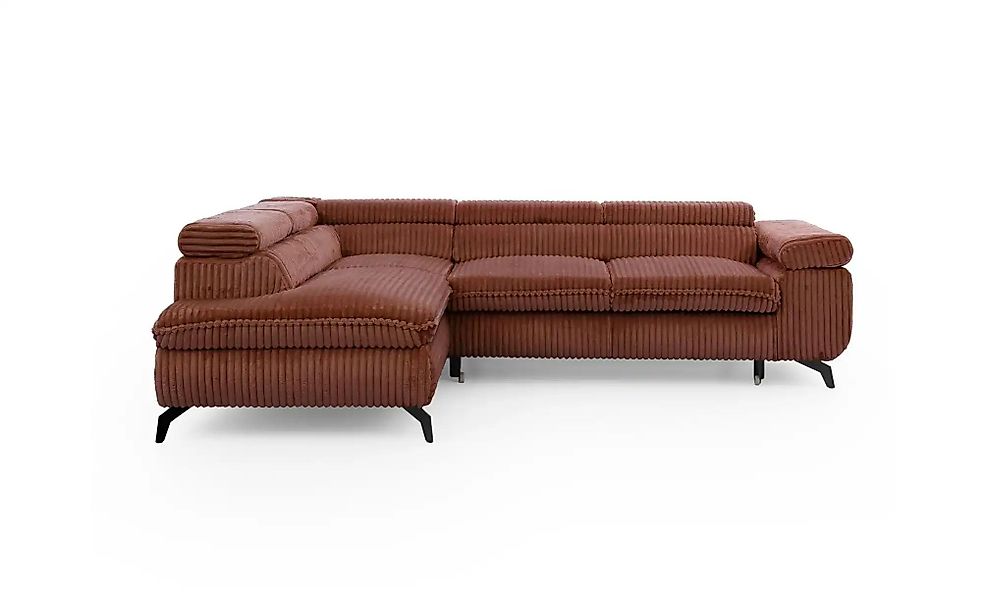 S-STYLE Ecksofa mit Schlaffunktion Bonnie ¦ rot ¦ Maße (cm): B: 275 H: 76 P günstig online kaufen