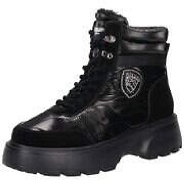 Blauer USA BLANCA03 Schnür Boots Damen schwarz günstig online kaufen