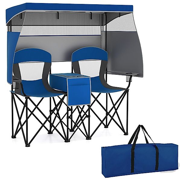 COSTWAY Campingstuhl, 2er Klappstuhl bis 150kg günstig online kaufen