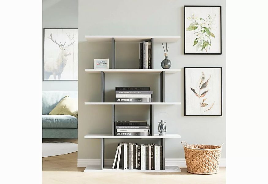 Skye Decor Bücherregal 100% MELAMINE COATED PARTICLE BOARD, 127,4 cm x 25 c günstig online kaufen