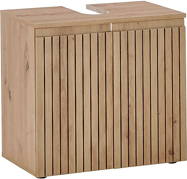 BASIC by Balculina Waschbeckenunterschrank Austin (1-St) Breite 60 cm, Türa günstig online kaufen