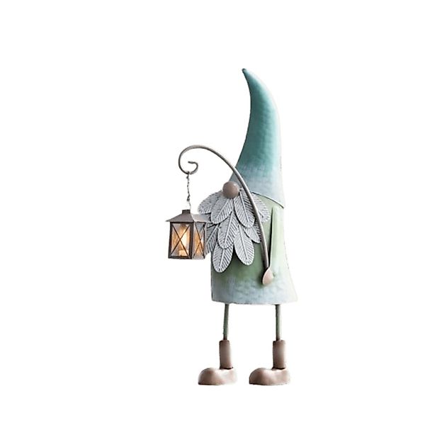 Home-trends24.de Gartenfigur Wichtel mit Laterne Garten günstig online kaufen