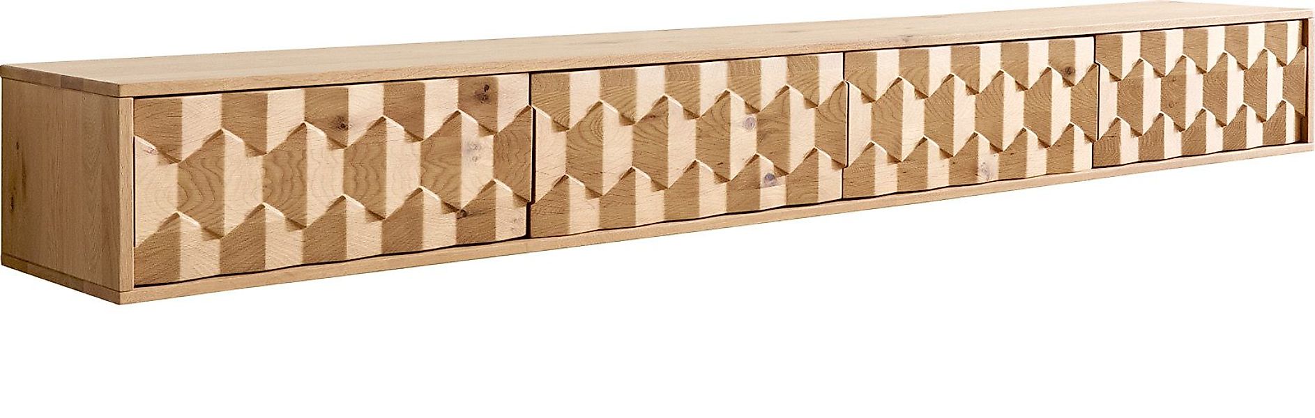 DELIFE Lowboard Fevo, Fevo Eiche Natur günstig online kaufen