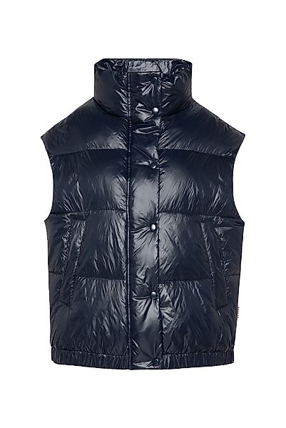 SENSES.THE LABEL Steppweste mit elastischem Saumabschluss günstig online kaufen