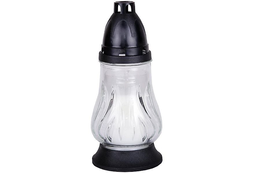 HS Candle Grabkerze (1-tlg), Grablicht Grableuchte aus Glas, versch. Formen günstig online kaufen
