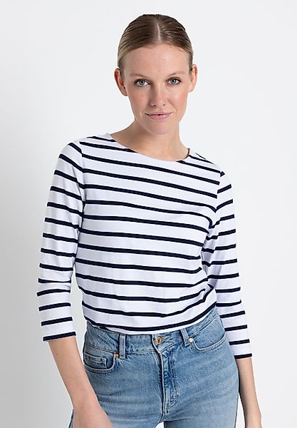 MORE&MORE 3/4-Arm-Shirt Streifenshirt günstig online kaufen