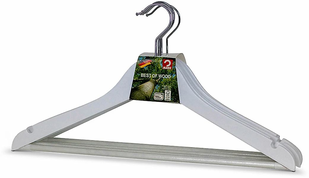 MAWA Kleiderbügel "Lotusbügel", (Set, 5 tlg., 5 Kleiderbügel), aus Lotushol günstig online kaufen
