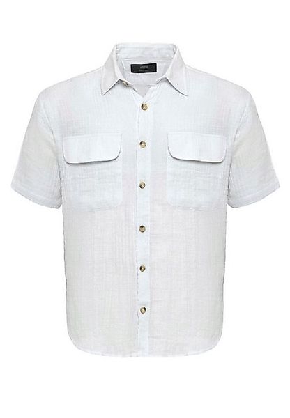 Antioch Blusenshirt Dodoma - Double Flap Pocket - Regular Fit - Short Sleev günstig online kaufen