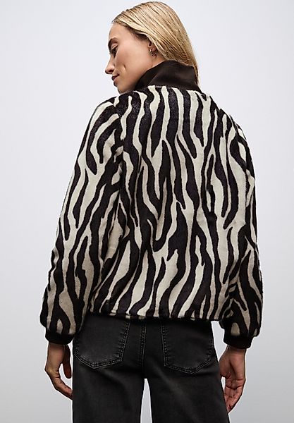 STREET ONE Blouson Fake Fur Zebra günstig online kaufen